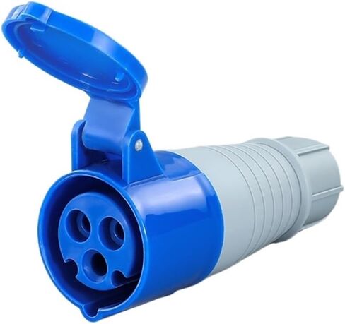 Industrial Plug and Socket Connector Three-Phase Electric 3/4/5 core 16A/32A Waterproof Aviation Male(3 Core 32a Plug 023) in Saudi Arabia