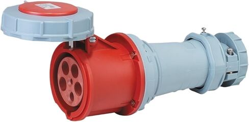 IP67 Reverse Plug Waterproof Industrial Aviation and Socket Connector Docking 3 core 4 Holes 5 63A125A(4p63aip67 Open Plug Gp357) in Saudi Arabia