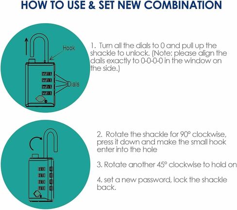 4 عبوات من أقفال أمتعة السفر المعتمدة من إدارة أمن المواصلات الأمريكية مكونة من 4 أرقام، قفل مجموعة حقيبة التنبيه المفتوحة، أقفال بسحاب بدون مفتاح، قفل متوافق معتمد من إدارة أمن المواصلات الأمريكية لخزانة الصالة الرياضية، حقيبة حقيبة الجولف، مضادة للسرقة  in Kuwait