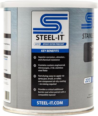 Steel-It 2213Q، طلاء إيبوكسي إستر المسبق، أحمر (1 كوارت) in Kuwait