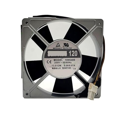 109S488 200V 0.07 / 0.08A 12025 12 سم مروحة تبريد in Kuwait