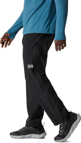 بنطال أوزونيك قابل للتمدد للرجال من Mountain Hardwear، أسود، صغير × عادي in Saudi Arabia