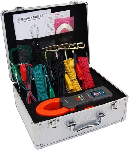 Grounding Resistance Tester Ground Pile Clamp Resistance Tester Soil Resistivity Test Loop Resistance Voltage Ammeter ES3022F in Kuwait