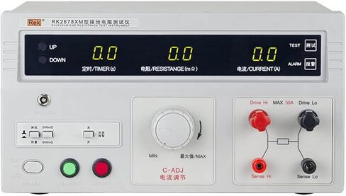 Precision Digital Resistance Tester RK2678XM Grounding Resistance Tester 0-200/600m Ohm /5-30A/5-70A For Laboratories,Instruments And Factories(RK2678XM-32A) in Kuwait