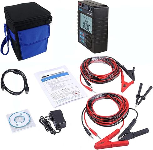 Earth Ground Resistance Tester Kit ETCR3700 0.0001 Ohm -30.0kohm Equipotential Bonding Resistance Tester in Kuwait