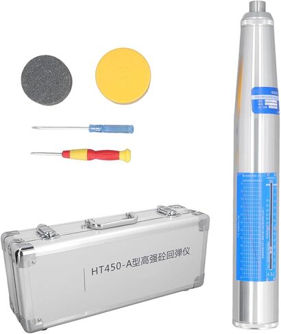 Concrete Rebound Hammer Tester,Stainless Steel Resiliometer Concrete Strength Tester, for Bridge Building,Highway Testing in Kuwait