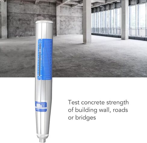 Concrete Rebound Hammer Tester,Stainless Steel Resiliometer Concrete Strength Tester, for Bridge Building,Highway Testing in Kuwait