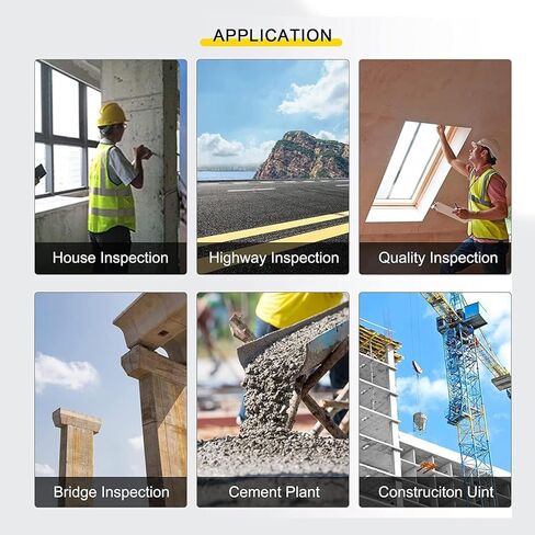 Concrete Rebound Hammer Tester,Stainless Steel Resiliometer Concrete Strength Tester, for Bridge Building,Highway Testing in Kuwait