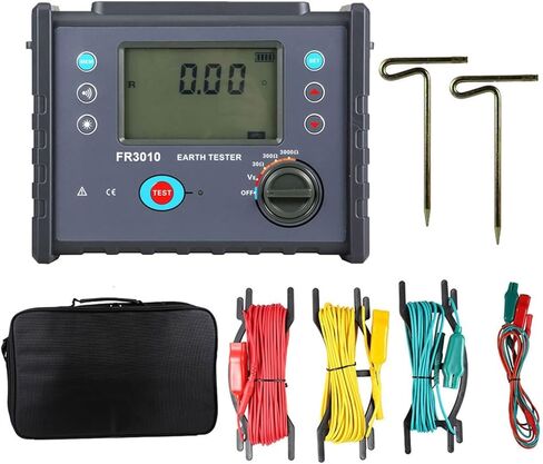 Ground Resistance Tester High-precision Digital Resistance Tester 0.00Ω～3000Ω FR3010 in Kuwait