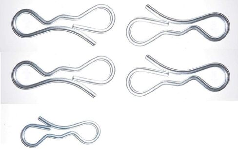 HHR استبدال سطح السفينة مجموعة مشابك 4 194209 ربطة القوس فيونكة قفل كوتر دبابيس 1 194208 ربطة القوس فيونكة قفل كوتر دبوس in Kuwait