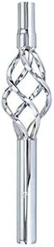 Lowrider Chrome Cage Steel Bike Seatpost 25.4mm 350mm. Bike Part for Cruiser, BMX, Trike, Bicycle Parts in Saudi Arabia