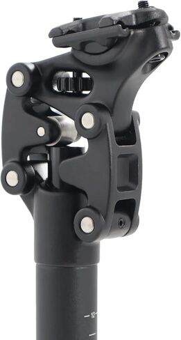 Mountain Electric Bike Seat Post, 27.2mm Aluminum Alloy Bicycle Seat Post, 350mm Length,Travel 50mm for MTB, Road Bike, E-MTB in Kuwait