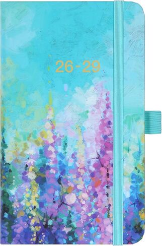 2026-2028 Pocket Planner/Calendar - 3 Year Monthly Planner 2026-2028, JAN. 2026 - DEC. 2028(36 Months), 6.3" x 3.8", Monthly Pocket Calendar with 60 Note Pages, Pen Hold, Perfect Organizer for Purse - Oil Painting in Saudi Arabia