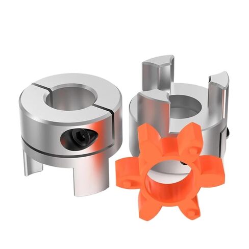 10 قطعة الألومنيوم البرقوق مرنة مقرنة 2 فكي D20L25 العنكبوت مطاطا موتور اقتران رمح المحرك ترميز 4/5/6/6.35/7/8/10 مللي متر (7x7) in Kuwait