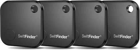 Keys Finder و Bluetooth Tracker وموقع العناصر للمفاتيح والأكياس والمزيد ؛ متوافق مع Android و iOS ، مكتشف الهاتف ، مقاومة الماء ، بطارية قابلة للاستبدال ، 4 عبوات in Kuwait