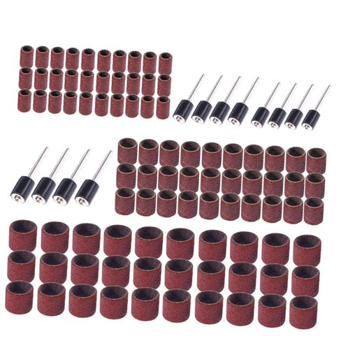 Vaguelly 102pcs Sandpaper Ring Grinding Head for Nail Art Drum Sanding Kit Grit Sanding Bands Nail Drill Nails Drill Bits Drum Blades Sanding Band for Rotary Tool Nails Tools Sanding Paper in Saudi Arabia