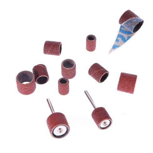Vaguelly 102pcs Sandpaper Ring Grinding Head for Nail Art Drum Sanding Kit Grit Sanding Bands Nail Drill Nails Drill Bits Drum Blades Sanding Band for Rotary Tool Nails Tools Sanding Paper in Saudi Arabia