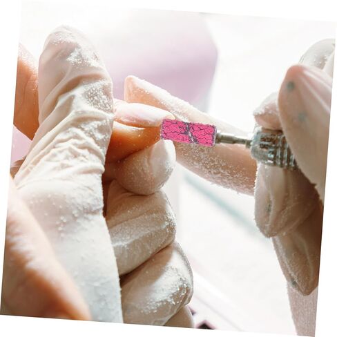 PartyKindom 50pcs Manicure Sanding Bands Nail Sanding Mini Rings Bands Ring for Nail Drill Polish in Saudi Arabia