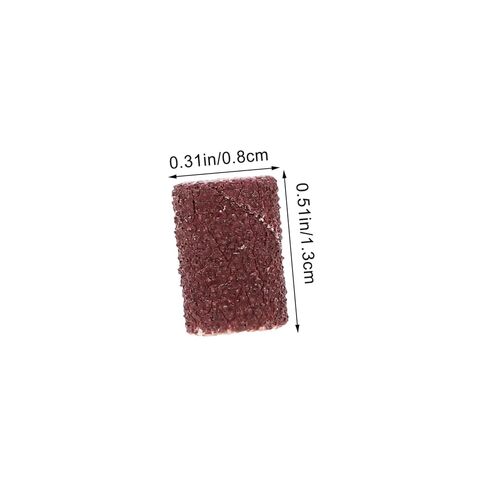 DECHOUS Mounted Cylindrical Grinding Heads Sanding Bands Grit for Nail Drill Abrasive Sleeves for Use Manicure Tools in Saudi Arabia