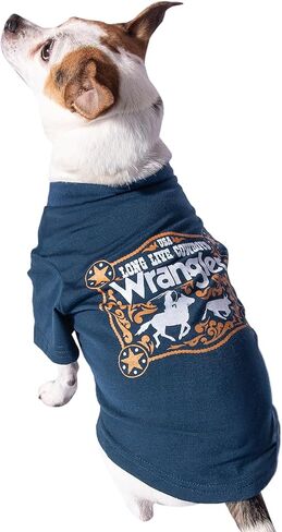 Wrangler Rope Buckle Logo Tee Pink XS in Kuwait
