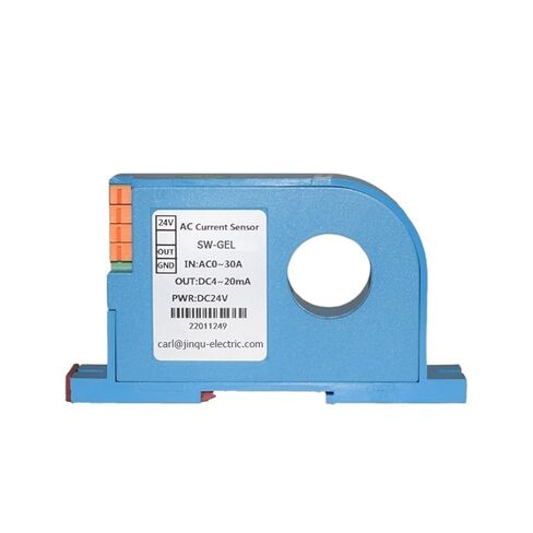 1PCS AC Current Transmitter AC0-500A Output 4-20mA 0-20mA 0-5V 10V RS485 Current 22mm Perforated AC Hall Current Sensor(Output 4-20mA,AC0-10A_Hole 22MM_DC24V) in Saudi Arabia