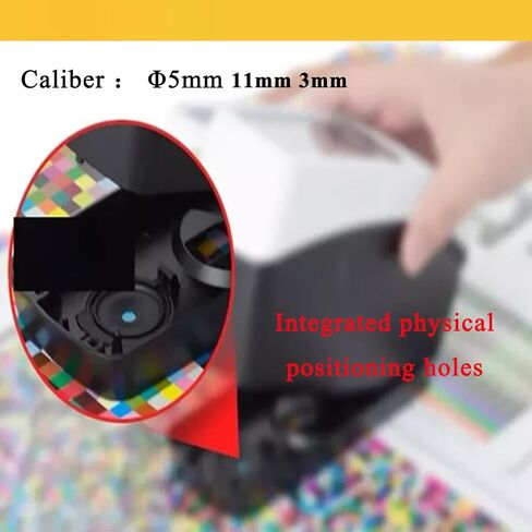 Digital Printing Density Meter Professional Spectrodensitometer with 0.01% Accuracy 0.01 Repeatability dE*ab≤0.02 Caliber Φ11mm Φ5mm Φ3mm for Print Ink Density on a Color Bar Test in Saudi Arabia