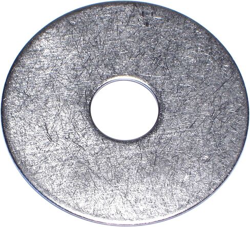 Hard-To-Find Fastener Stainless Steel Fender Washers, Durable Flat Metal Hardware for DIY, Construction, Home Improvement, 5/16 x 1-1/2, Pack of 45 in Saudi Arabia