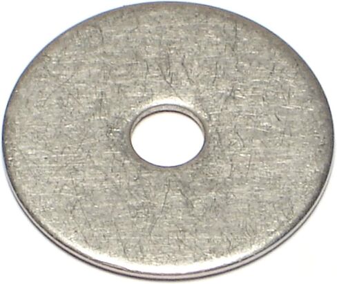 Hard-To-Find Fastener Stainless Steel Fender Washers, Durable Flat Metal Hardware for DIY, Construction, Home Improvement, 5/16 x 1-1/2, Pack of 45 in Saudi Arabia