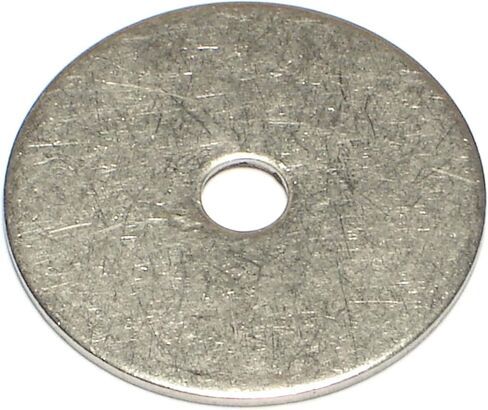 Hard-To-Find Fastener Stainless Steel Fender Washers, Durable Flat Metal Hardware for DIY, Construction, Home Improvement, 5/16 x 1-1/2, Pack of 45 in Saudi Arabia