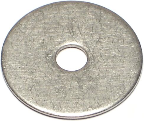 Hard-To-Find Fastener Stainless Steel Fender Washers, Durable Flat Metal Hardware for DIY, Construction, Home Improvement, 5/16 x 1-1/2, Pack of 45 in Saudi Arabia
