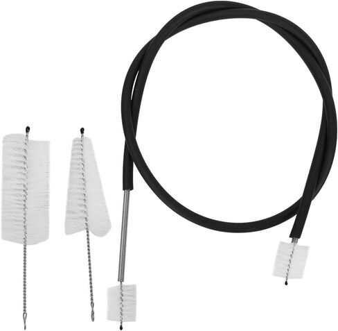 French Horn Brush, Cleaning Rope Kit Musical Brass Instrument Snake Clean Tool Set Brush, Maintenance in Kuwait