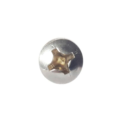 #1 x 3/16" Pan Head Sheet Metal Screws, Full Thread, Phillips Drive, Stainless Steel 18-8, Bright Finish, Self-Tapping, Quantity 100 Pieces by Fastenere in Saudi Arabia