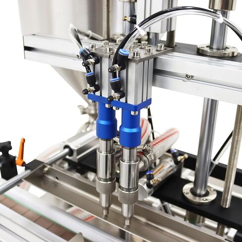 Fully Automatic Paste Filling Machine 10-100ml Paste Filler Machine with Conveyor Belt 8mm Nozzle Double Head for Paste Caviar,Sauce 110V 60hz in Saudi Arabia