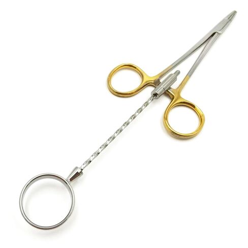 ملقط لف سلك كوروين TC ملقط أسنان من كربيد التنجستن نصف مقبض ذهبي (سهل لف السلك بأقل جهد ووقت) in Kuwait