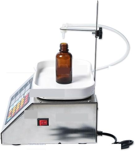 Automatic Liquid Filling and Weighing Machine Perfume Oral Liquid Solution Nail Polish Small Workshop Production in Saudi Arabia