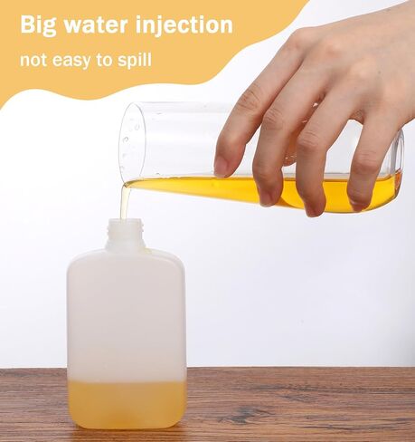 4Pcs Travel Oil Bottle, 4.5oz Small Camping Oil Container Squeeze Bottle for Camping & Cooking Leak Proof Dispenser, Travel Size Liquid Containers for Cooking in Saudi Arabia
