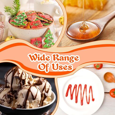 60 Pcs Squeeze Bottle for Liquids, Mini Sauce Bottles with Squeeze Top Caps, for Icing Cookie Decorating Sauces Condiments Arts Crafts (1 Oz) in Saudi Arabia