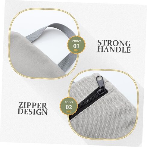Outanaya Workout Training Sandbag Handles for Full Body Fitness Weight Sandbag for Strength Training Yoga and Agility Exercises Canvas Design Gray in Saudi Arabia