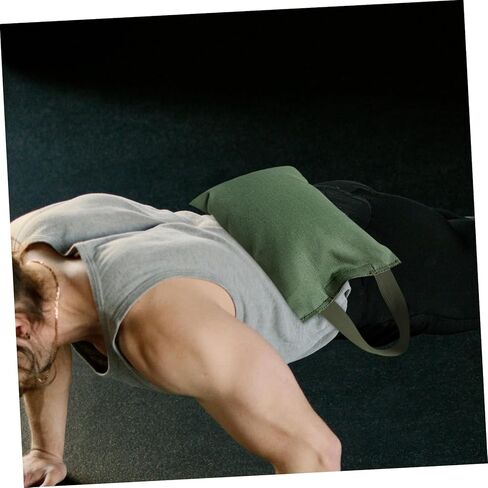 POPETPOP 2kg Weighted Sandbag with Handle for Yoga and Fitness Fillable Canvas Leg Bag for Strength Training and Exercise for Dance and Balance Workouts in Saudi Arabia