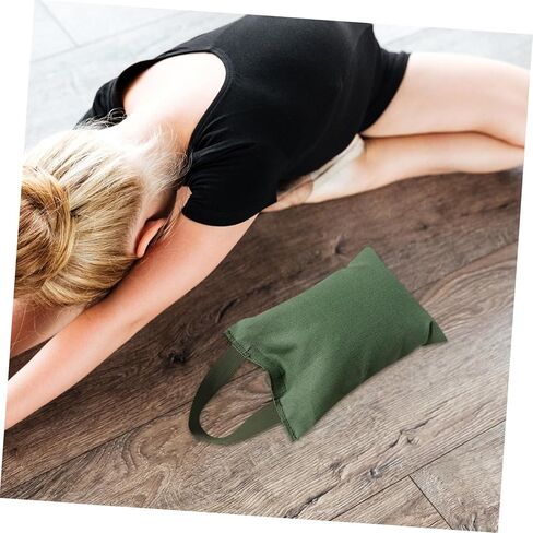 POPETPOP 2kg Weighted Sandbag with Handle for Yoga and Fitness Fillable Canvas Leg Bag for Strength Training and Exercise for Dance and Balance Workouts in Saudi Arabia