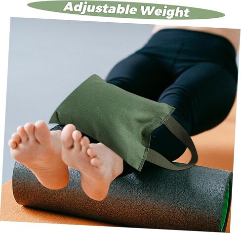 GANAZONO 2kg Canvas Sandbag with Handle Weight Bag for Yoga Dance Fitness Training Empty Sandbag for Versatile Workouts Easy to Transport in Saudi Arabia
