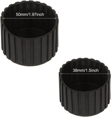 8 عبوات من أغطية نهاية مقاعد البدلاء، استبدال لخطوات التمرين، نصائح للقدم، أغطية مطاطية، واقي الأرضية لآلة الدرج السائر البيضاوي، دراجة مستلقية، دراجة تمرين دراجة ثابتة in Kuwait