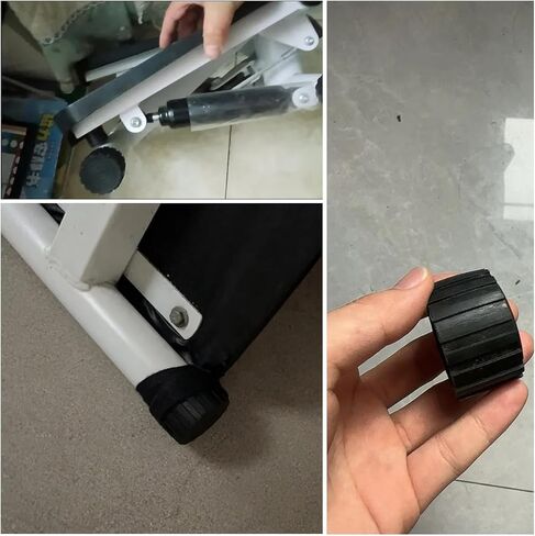 8 عبوات من أغطية نهاية مقاعد البدلاء، استبدال لخطوات التمرين، نصائح للقدم، أغطية مطاطية، واقي الأرضية لآلة الدرج السائر البيضاوي، دراجة مستلقية، دراجة تمرين دراجة ثابتة in Kuwait