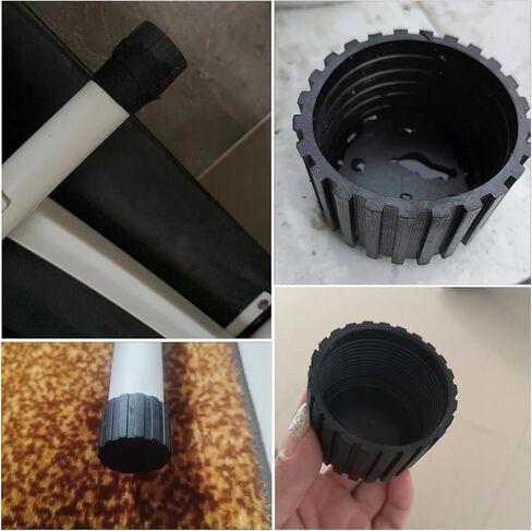 8 عبوات من أغطية نهاية مقاعد البدلاء، استبدال لخطوات التمرين، نصائح للقدم، أغطية مطاطية، واقي الأرضية لآلة الدرج السائر البيضاوي، دراجة مستلقية، دراجة تمرين دراجة ثابتة in Kuwait