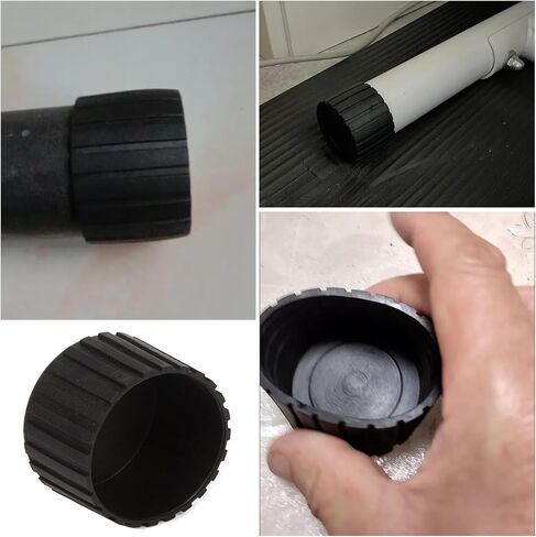 8 عبوات من أغطية نهاية مقاعد البدلاء، استبدال لخطوات التمرين، نصائح للقدم، أغطية مطاطية، واقي الأرضية لآلة الدرج السائر البيضاوي، دراجة مستلقية، دراجة تمرين دراجة ثابتة in Kuwait