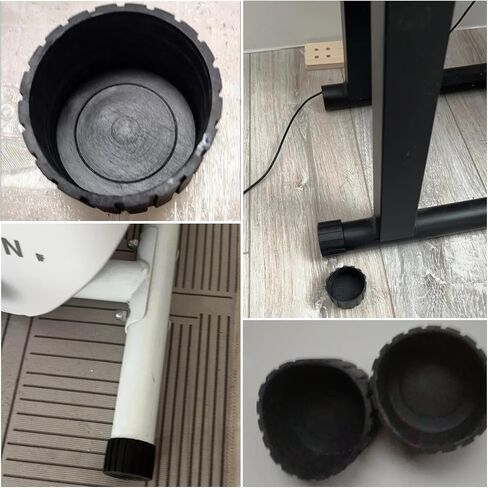 8 عبوات من أغطية نهاية مقاعد البدلاء، استبدال لخطوات التمرين، نصائح للقدم، أغطية مطاطية، واقي الأرضية لآلة الدرج السائر البيضاوي، دراجة مستلقية، دراجة تمرين دراجة ثابتة in Kuwait