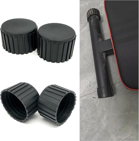 8 عبوات من أغطية نهاية مقاعد البدلاء، استبدال لخطوات التمرين، نصائح للقدم، أغطية مطاطية، واقي الأرضية لآلة الدرج السائر البيضاوي، دراجة مستلقية، دراجة تمرين دراجة ثابتة in Kuwait