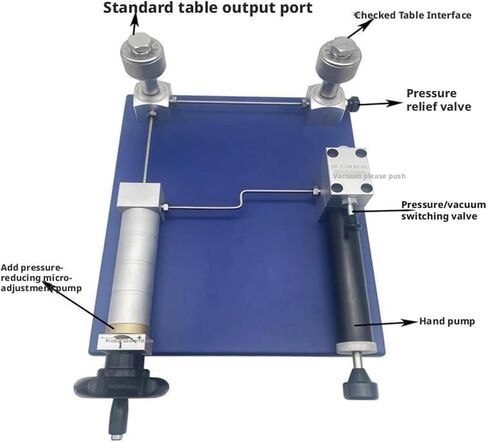 -0.1~2.5Mpa Air Desktop Pressure Calibrator for Pressure Gauge Calibration Accuracy Without Pressure Gauge in Saudi Arabia