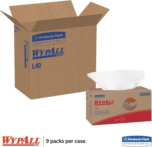 WypAll L40 Disposable Cleaning and Drying Towels (03046) in Saudi Arabia