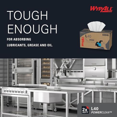 WypAll L40 Disposable Cleaning and Drying Towels (03046) in Saudi Arabia